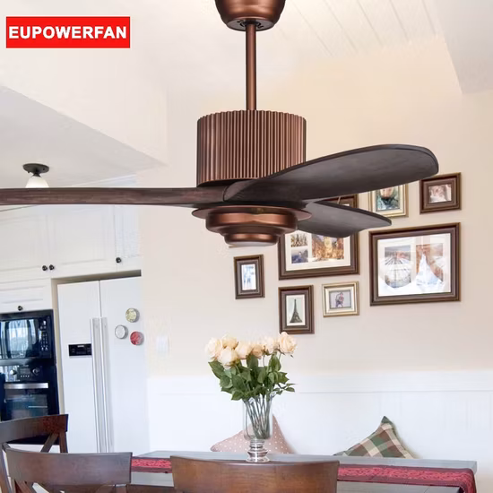 Bluetooth APP Control 6-Speed Control Modern Ceiling Fan with Dimmable Light